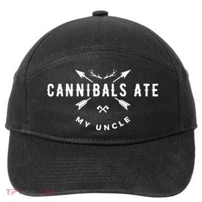 Cannibals Ate My Uncle Joe Biden Political Parody 7-Panel Snapback Hat
