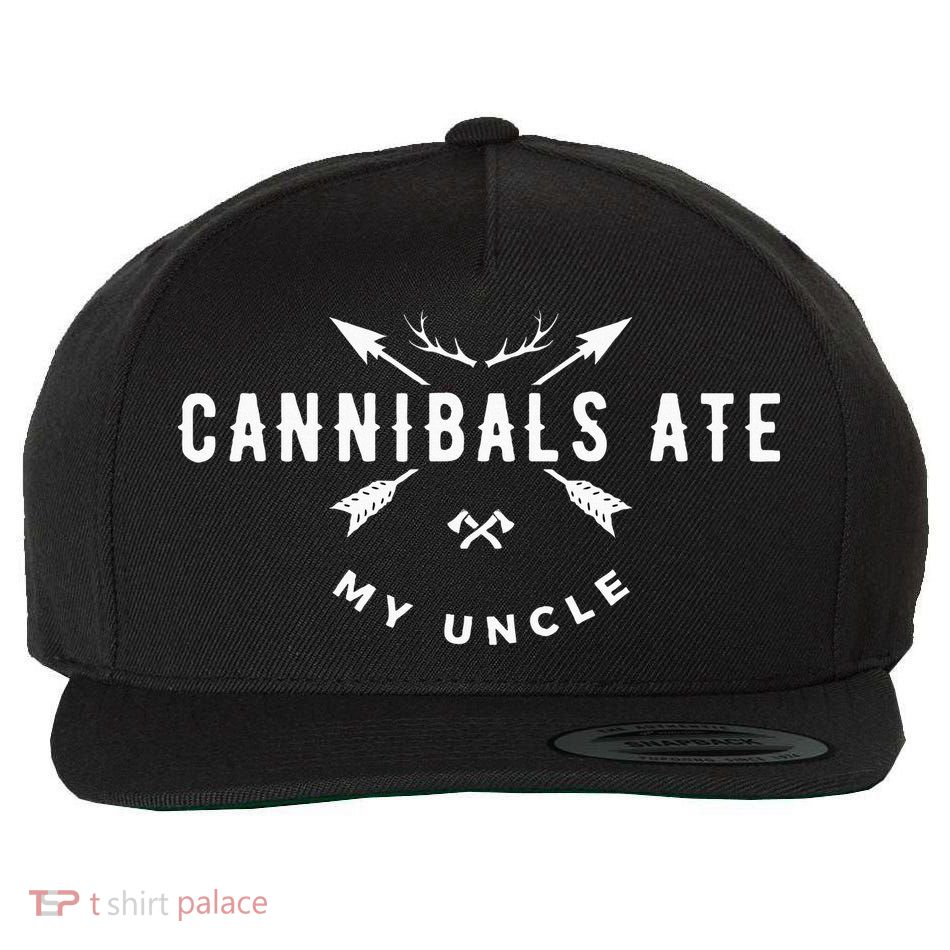 Cannibals Ate My Uncle Joe Biden Political Parody Wool Snapback Cap