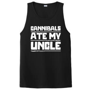 Cannibals Ate My Uncle Joe Biden Political Satire Trump 2024 PosiCharge Competitor Tank