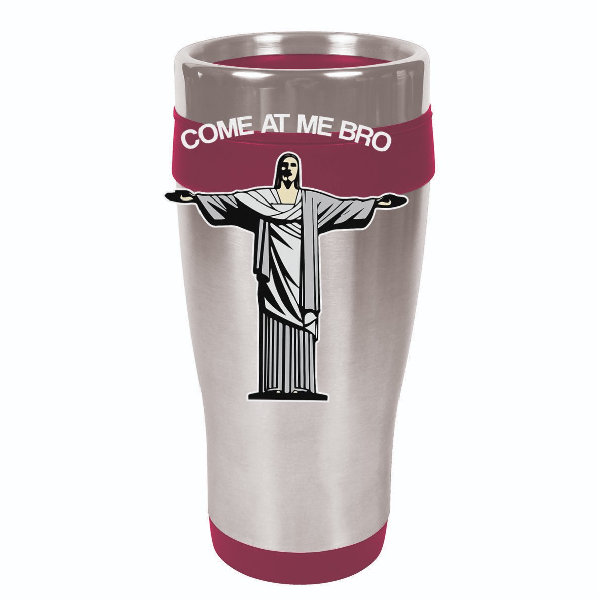 Come At Me Bro Funny Jesus Cooling Performance Crew T-Shirt