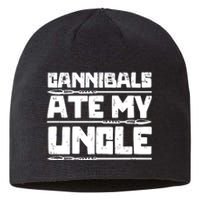 Cannibals Ate My Uncle Joe Biden Political Satire Trump 2024 Sustainable Beanie