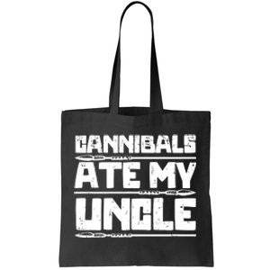 Cannibals Ate My Uncle Joe Biden Political Satire Trump 2024 Tote Bag