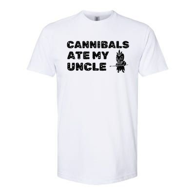 Cannibals Ate My Uncle Joe Biden Saying Funny Trump 2024 Softstyle CVC T-Shirt