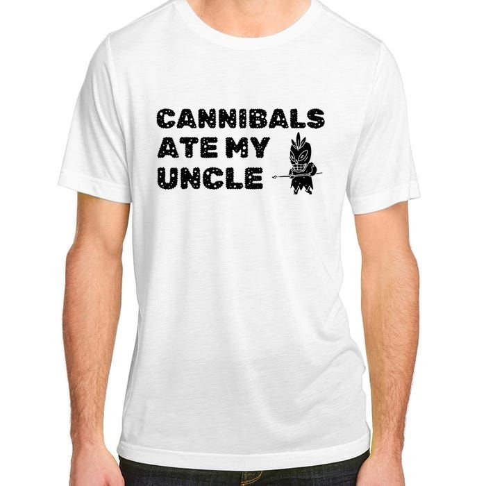 Cannibals Ate My Uncle Joe Biden Saying Funny Trump 2024 Adult ChromaSoft Performance T-Shirt