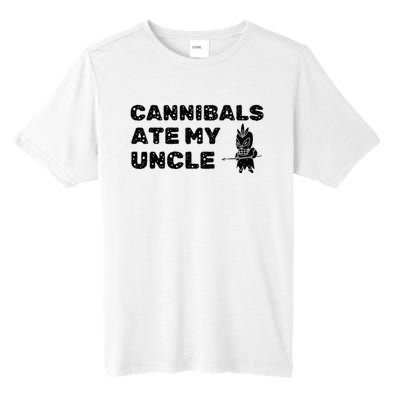 Cannibals Ate My Uncle Joe Biden Saying Funny Trump 2024 Tall Fusion ChromaSoft Performance T-Shirt