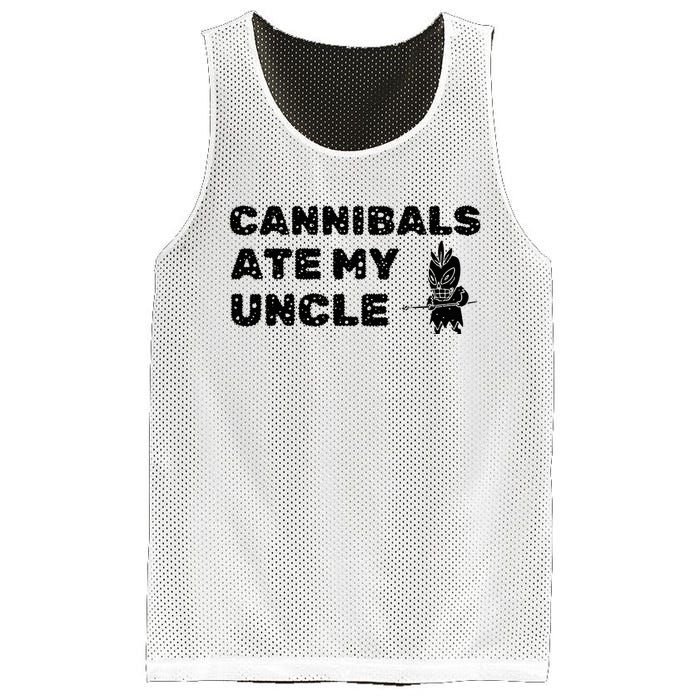 Cannibals Ate My Uncle Joe Biden Saying Funny Trump 2024 Mesh Reversible Basketball Jersey Tank