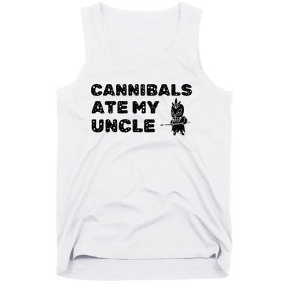 Cannibals Ate My Uncle Joe Biden Saying Funny Trump 2024 Tank Top