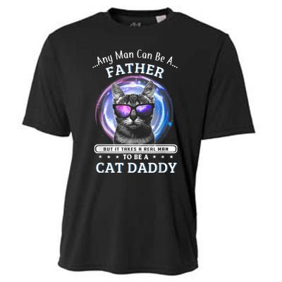 Cat Any Man Can Be A Father But It Ake Someone Special Cooling Performance Crew T-Shirt