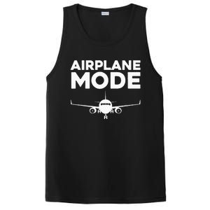 Cool Airplane Mode Design For Wo Pilot Airplane Lover PosiCharge Competitor Tank