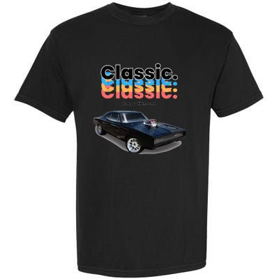 Classic American Muscle Car Garment-Dyed Heavyweight T-Shirt