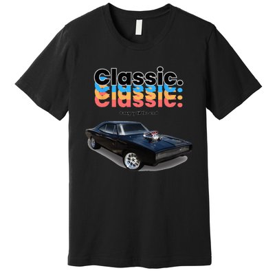 Classic American Muscle Car Premium T-Shirt