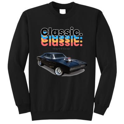 Classic American Muscle Car Tall Sweatshirt