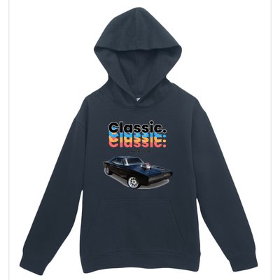 Classic American Muscle Car Urban Pullover Hoodie