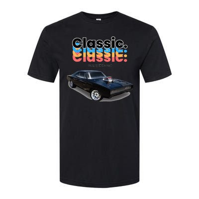 Classic American Muscle Car Softstyle CVC T-Shirt