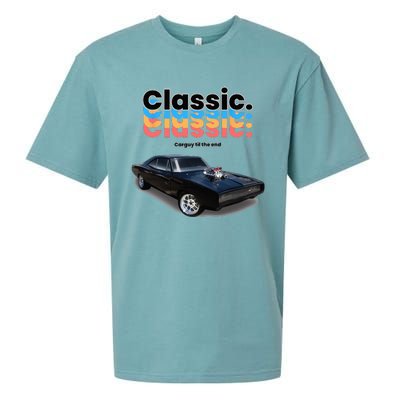 Classic American Muscle Car Sueded Cloud Jersey T-Shirt