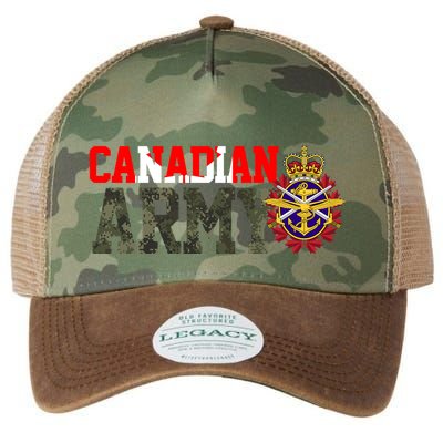 Canadian Army Military Veteran Legacy Tie Dye Trucker Hat