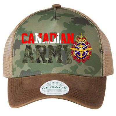 Canadian Army Military Veteran Legacy Tie Dye Trucker Hat