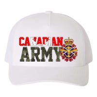 Canadian Army Military Veteran Yupoong Adult 5-Panel Trucker Hat