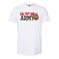 Canadian Army Military Veteran Softstyle CVC T-Shirt