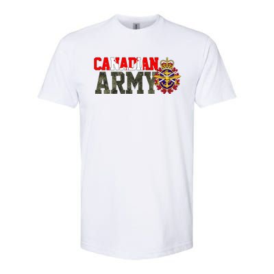 Canadian Army Military Veteran Softstyle CVC T-Shirt