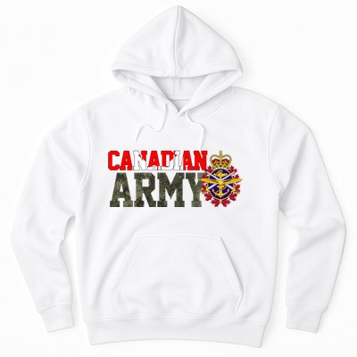 Canadian Army Military Veteran Hoodie