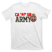 Canadian Army Military Veteran T-Shirt