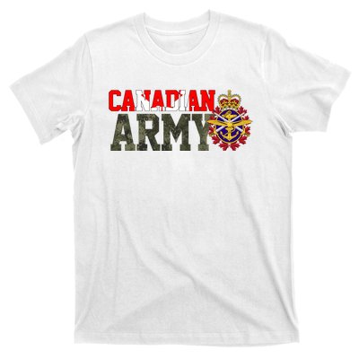 Canadian Army Military Veteran T-Shirt