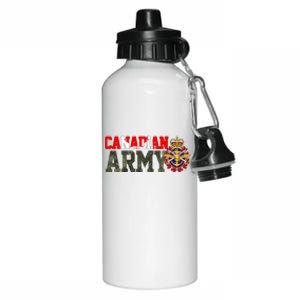 Canadian Army Military Veteran Aluminum Water Bottle