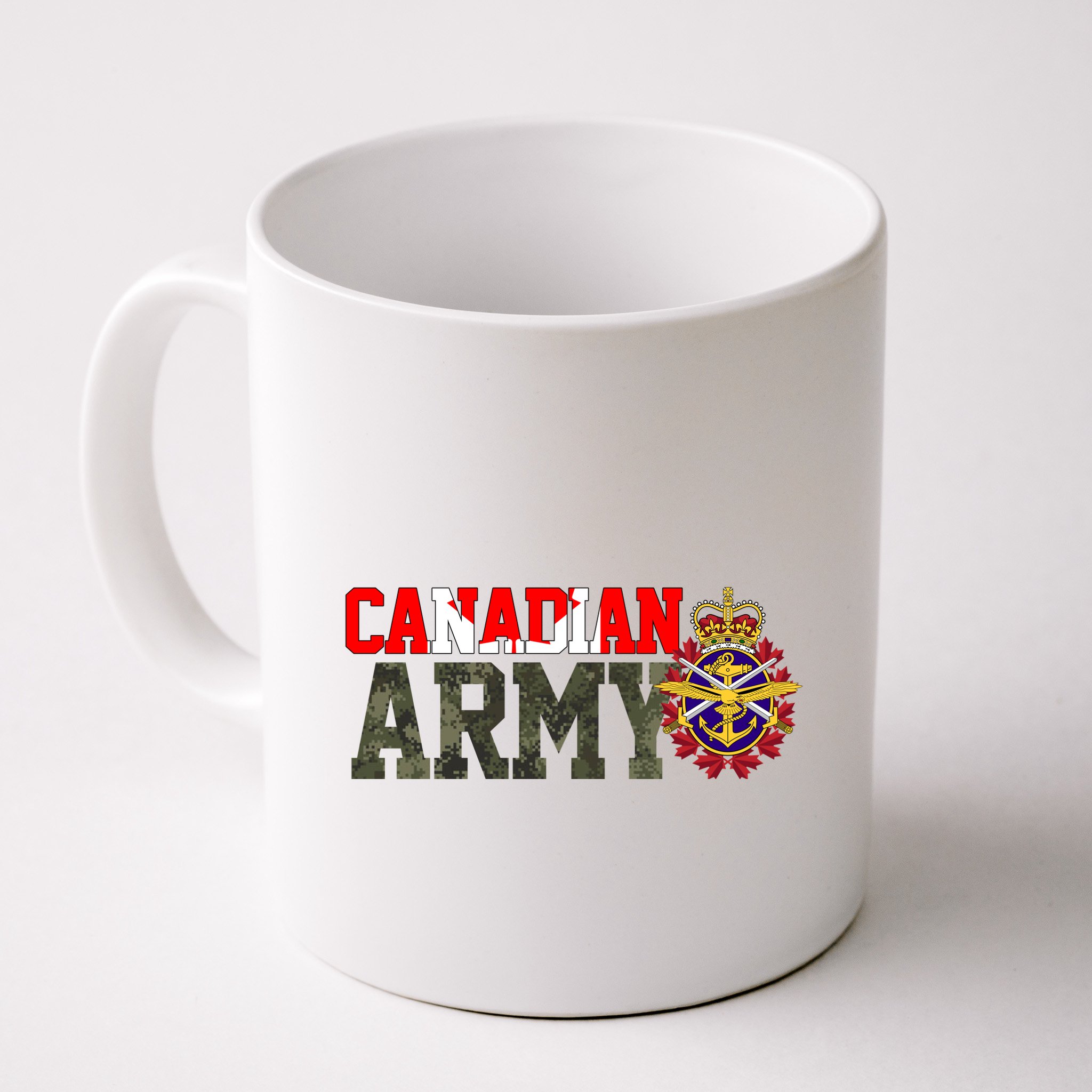 Canadian Army Military Veteran Mug