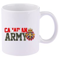 Canadian Army Military Veteran 11oz C Handle Ceramic Mug