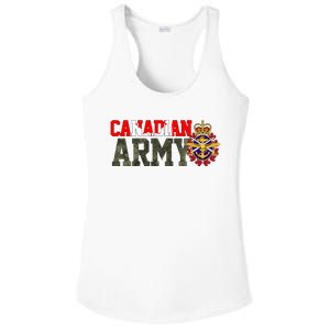 Canadian Army Military Veteran Ladies PosiCharge Competitor Racerback Tank