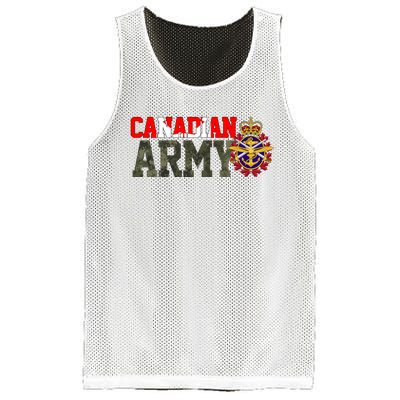 Canadian Army Military Veteran Mesh Reversible Basketball Jersey Tank