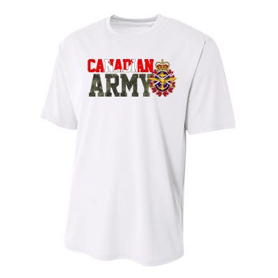 Canadian Army Military Veteran Performance Sprint T-Shirt