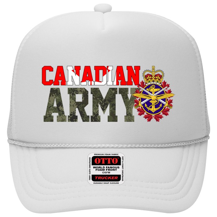 Canadian Army Military Veteran Trucker Hat
