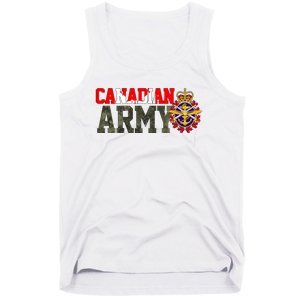 Canadian Army Military Veteran Tank Top