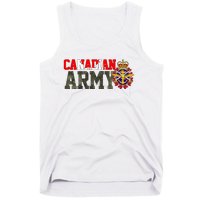 Canadian Army Military Veteran Tank Top