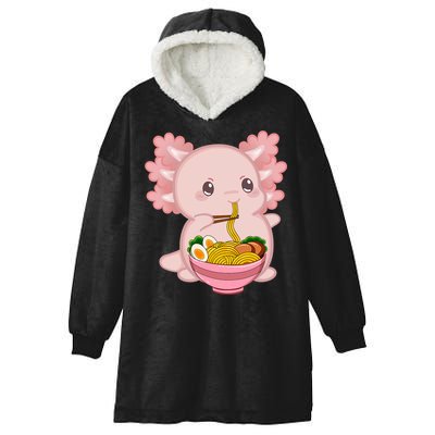 Cute Anime Merch & Kawaii Stuff For Or  Kawaii Axolotl Ramen Noodles Teen  Japan Hooded Wearable Blanket