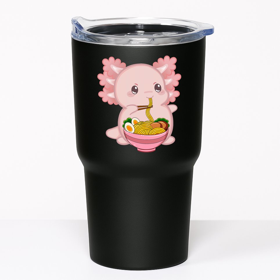 Cute Anime Merch & Kawaii Stuff For Or  Kawaii Axolotl Ramen Noodles Teen  Japan Tumbler