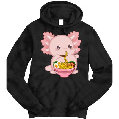Cute Anime Merch & Kawaii Stuff For Or  Kawaii Axolotl Ramen Noodles Teen  Japan Tie Dye Hoodie