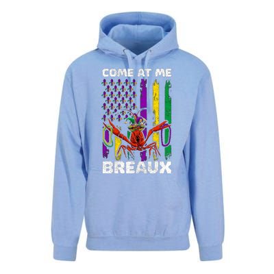 Come At Me Breaux Mardi Gras Unisex Surf Hoodie