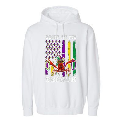 Come At Me Breaux Mardi Gras Garment-Dyed Fleece Hoodie