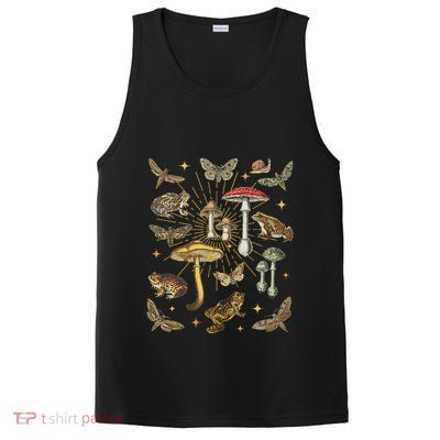 Cottagecore Aesthetic Mushroom Frog Butterfly Goblincore PosiCharge Competitor Tank