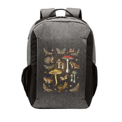 Cottagecore Aesthetic Mushroom Frog Butterfly Goblincore Vector Backpack