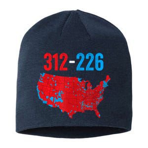 Cool Accurate Map Of 2024 Election Funny Election 312 Vs 226 Sustainable Beanie