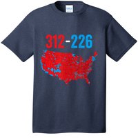 Cool Accurate Map Of 2024 Election Funny Election 312 Vs 226 T-Shirt