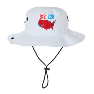 Cool Accurate Map Of 2024 Election Funny Election 312 Vs 226 Legacy Cool Fit Booney Bucket Hat