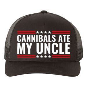 Cannibals Ate My Uncle Joe Biden Political Satire Trump 2024 Yupoong Adult 5-Panel Trucker Hat