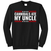 Cannibals Ate My Uncle Joe Biden Political Satire Trump 2024 Sweatshirt