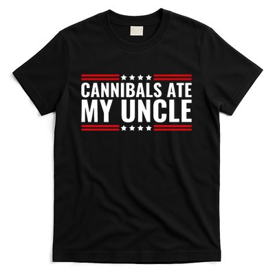 Cannibals Ate My Uncle Joe Biden Political Satire Trump 2024 T-Shirt