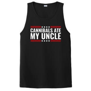 Cannibals Ate My Uncle Joe Biden Political Satire Trump 2024 PosiCharge Competitor Tank